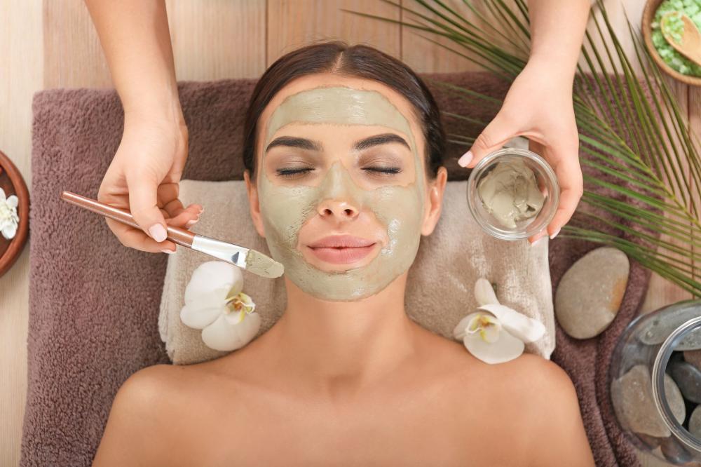 masque à l'argile verte